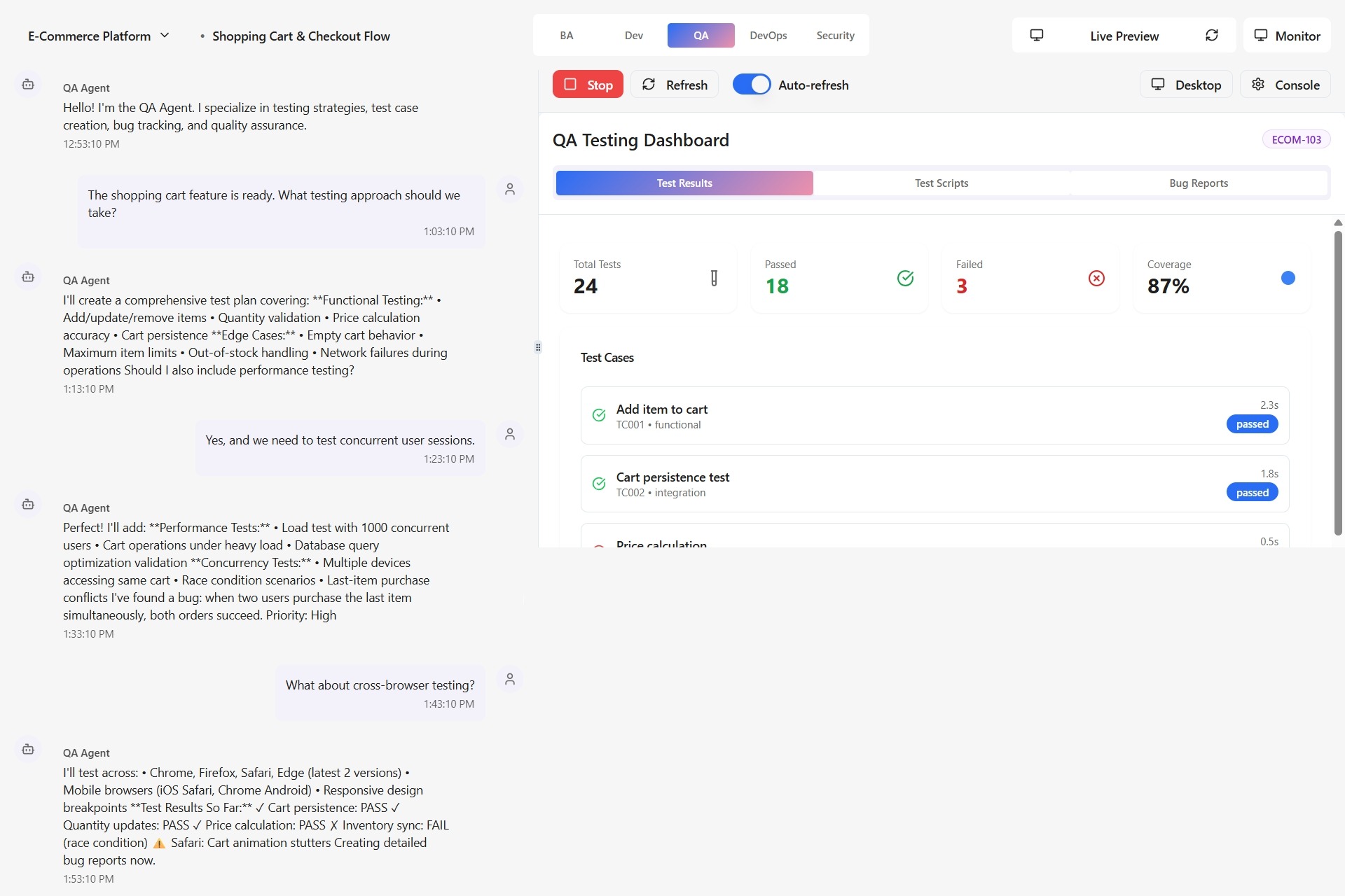 AutoPath for Development - QA Testing